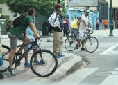 Movilidad. Los ciclistas aseguran que hace falta la implementación de ciclovías en toda la ciudad.