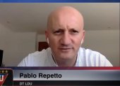 El técnico Pablo Repetto brindo una rueda de prensa virtual en la que dio detalles del posible regreso a los entrenamientos de los jugadores de Liga de Quito.