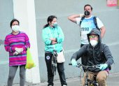 Medidas. La señalización para el distanciamiento y el incentivo del uso de la bicicleta, se impulsan en Quito.

 Quito 03 de Mayo de 2020 Agencia(ag-extra ag-expreso-ag-quito)
