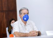 Juan Carlos Zevallos, ministro de Salud, hizo una broma sobre Aucas y la reanudación del torneo nacional.