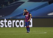 Lionel Messi, en el partido en el que Barcelona perdió por 2-8 antes el Bayern de Múnich. El burofax abre un nuevo capítulo, esta vez agrio, con el equipo catalán.