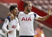 Son y Kane fueron las grandes figuras de la victoria contra el Southampton.