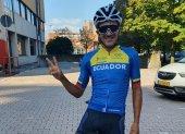 Richard Carapaz fue el primer tricolor en llegar a Italia y ya entrenó este viernes 25 de septiembre.