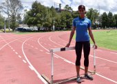 Anahí Suárez se alista para competir, en marzo, en Estados Unidos, donde buscará la marca para Tokio.
