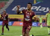 El defensa ecuatoriano John Narváez marcó en el triunfo de Deportes Tolima