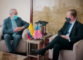 Los representantes diplomáticos de Ecuador y Estados Unidos mantuvieron este 26 de marzo un encuentro.