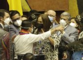 Así reaccionaron los asambleístas antes el pedido de la directora de la sesión, Pierina Correa, de tomar un receso de 15 minutos.