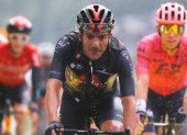 Richard-Carapaz-TourdeFrancia-ciclismoRichard Carapaz arribó en el séptimo lugar en la novena jornada, de alta montaña, y marcada por la lluvia.