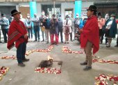 Ceremonia. La semana pasada se realizó en Cotopaxi el cambio de mando en el MICC.