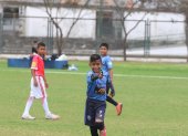 Allan Albán, integrante del equipo de la categoría Sub-12 del Club Cherrez, fue la figura de la primera fecha del torneo que se disputa en la Universidad Estatal de Milagro.
