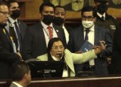 Actitud. Guadalupe Llori se ha mostrado desafiante ante sus detractores en las últimas sesiones de la Asamblea.