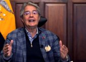 El presidente Lasso, en cadena nacional, dijo señaló a Leonidas Iza de querer derrocar al Gobierno junto con el correísmo.
