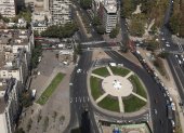 Santiago. Plaza Italia, lugar de reunión para el estallido social del 2019.