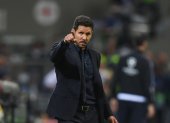Diego Pablo Simeone, entrenador del Atlético de Madrid.