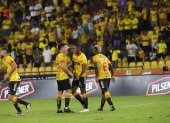 Barcelona consiguió su primer triunfo en el campeonato ecuatoriano luego de golear por 5-0 a Delfín, en el estadio Monumental. En la segunda fecha, el Ídolo del Astillero mostró una mejora en su nivel futbolístico.