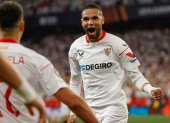 En-Nesyri anotó dos de los tres goles en la victoria del Sevilla.
