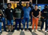 Los antisociales fueron capturados por agentes policiales.