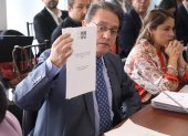 En marzo de 2023, en el proceso de Fiscalización de Ascensos de Generales de la Policía Nacional, Fernado Villavicencio habló de su informe "León de Troya".