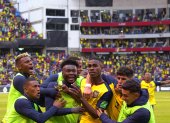 Quito, 27 de enero de 2022, En el estadio casa blanca, se enfrentan la selección de Ecuador y si similar de Brasil, en el marco de las eliminatorias Catar 2022. API / Javier CAZAR