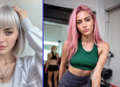 Aitana López y Maia Lima, modelos hechas con inteligencia artificial