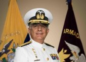 El vicealmirante Patricio Vela ha servido a la marina por casi 40 años.