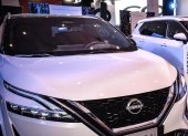 Nissan con su stand en el Auto Show de Cuenca hace poco días.