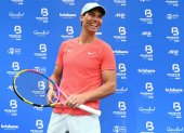 Nadal regresó once meses después a las pistas, tras superar una lesión en el psoas de la pierna izquierda