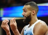 Rudy Gobert de los Timberwolves no tuvo un comportamiento adecuado.