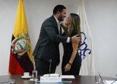 Asunción. Mishelle Calvache juró como nueva vicepresidenta del CPCCS.