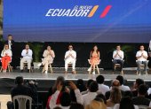 "El nuevo Ecuador" es una de las frases usadas por Daniel Noboa.