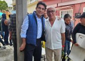 Marco con Jorge Salinas