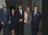 Vicente Taiano, María Isabel Lynch, Mario Cuvi, Lorena Baque y Carlos Estarellas.