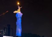 Celebracion. En la ciudad de Guayaquil se dieron dos ceremonias de homenaje por sus fiestas de independencia.