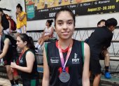Daira tiene 16 años y viajará para ser parte del equipo Pink basket Terni de Italia