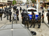 El operativo se realizó en varios puntos del suburbio de Guayaquil.