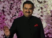 Empresario.  El magnate indio Gautam Adani.