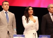 El presidente, Daniel Noboa, y la vicepresidenta, Verónica Abad, mantienen una pugna en la que ambos guardan información.