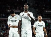 Bellingham (i), Vinicius y Mbappé, todos de Real Madrid, están en el 11.