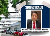 Ronny Camba, director administrativo del Teodoro Maldonado Carbo, fue secuestrado la noche del 31 de enero del 2025.