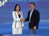 Debate. Los candidatos a la presidencia de Ecuador expusieron sus propuestas sobre el futuro del IEES. Fue inevitable la confrontación.
