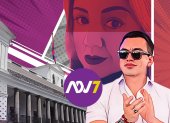 Fotomontaje para graficar este artículo sobre Daniel Noboa y su mano derecha, María Moreno.