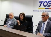 El TCE falló en contra de la vicepresidenta Verónica Abad y le quitó sus derechos políticos.