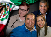 Para el gobierno de México, los correístas Rafael Correa, Luisa González, Andrés Arauz son perseguidos por la Fiscalía de Ecuador, como Augusto Verduga.