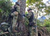 El Ejército realizó una operación en el sector El Pablo, parroquia El Chical, para combatir la minería ilegal.