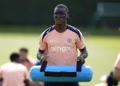El ecuatoriano Moisés Caicedo, volante del Chelsea inglés.