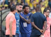 Hernán Galíndez no puedo atajar con Ecuador ante Brasil debido a un malestar