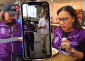 Gobernadora del Guayas visita la Bahía con policías y ministro Burbano