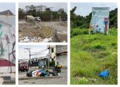 Para muchos visitantes, la entrada al Jardín Botánico de Guayaquil debería ser intervenida urgentemente por el Cabildo porteño.