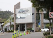 Fachada del edificio de la ATM, en Guayaquil.