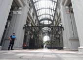 Fachada del Municipio de Guayaquil, centro de la ciudad.